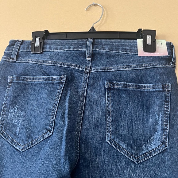 Cello Blue Flare Wide Leg Jeans - Picture 5 of 6